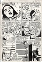 COCKRUM, DAVE - Uncanny X-Men #161 pg 9/10, Origin / 1st appearance Gabby Haller / LEGION & Magneto + Prof X meet Comic Art